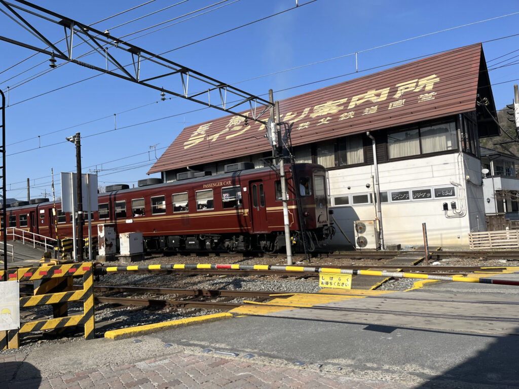 長瀞駅にて撮影したSL