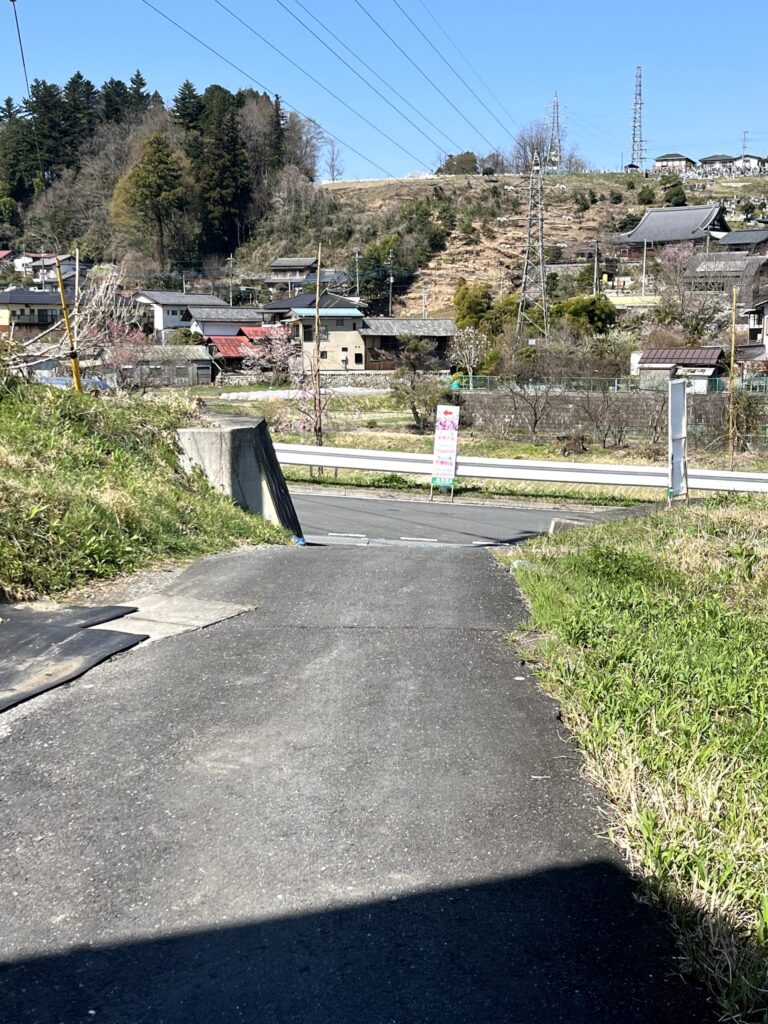横瀬駅から芝桜の丘へ徒歩ルート