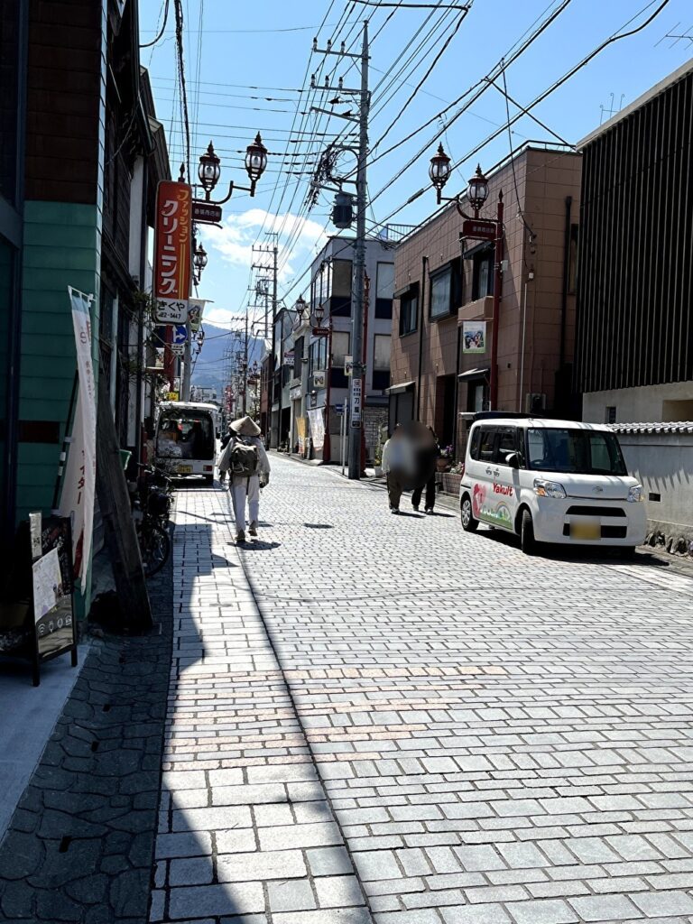 秩父番場通にて撮影